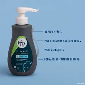 Veet Men Sensitive Skin Enthaarungscreme, 400 ml