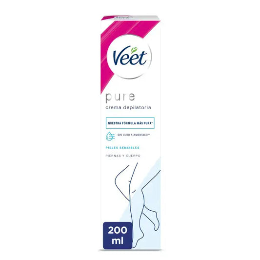 Veet Minimal Enthaarungscreme Empfindliche Haut, 200 ml