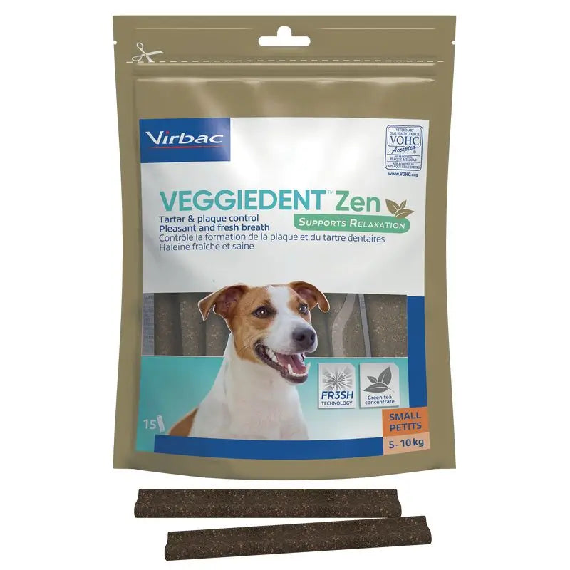 Virbac Veggiedent Zen S, Zahnsnack für Hunde kleiner Rassen