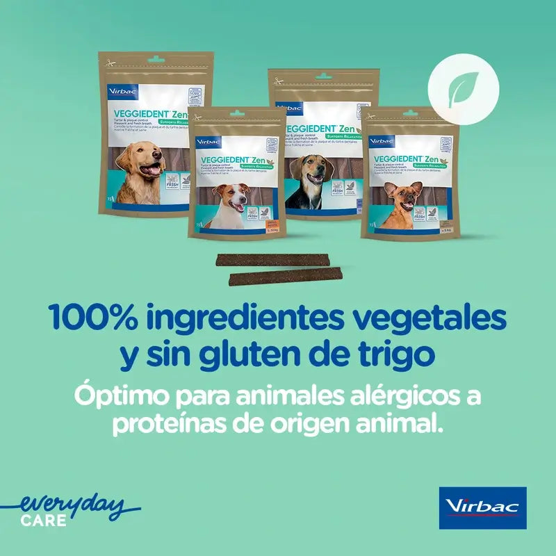 Virbac Veggiedent Zen Xs, Zahnsnack für Hunde sehr kleiner Rassen