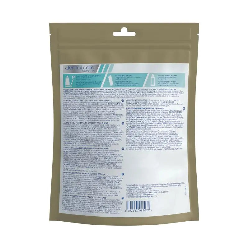 Virbac Veggiedent Zen Xs, Zahnsnack für Hunde sehr kleiner Rassen