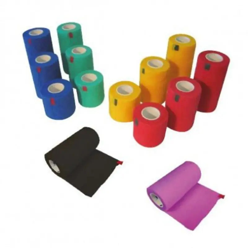 Kohäsive Bandage Band Gelb 10Cmx4,5M, 1pc