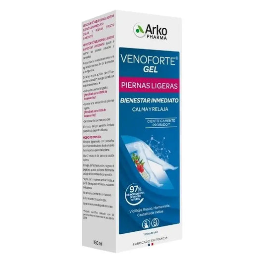 Arkopharma Venoforte Gel mit Kühleffekt, 150 ml