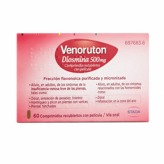 Venoruton 500 mg, 60 Filmtabletten