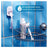 Venus Satin Care 2 in 1 Reinigungsgel + Intimbereich Enthaarung, 190 Ml
