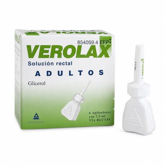 Verolax Rektale Lösung für Erwachsene, 6 Applikatoren