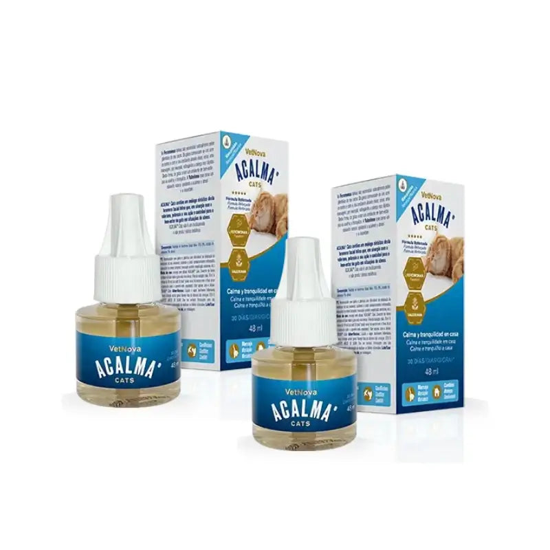 Vetnova Acalma für Katzen, Nachfüllpackung 48 ml, 2er-Pack