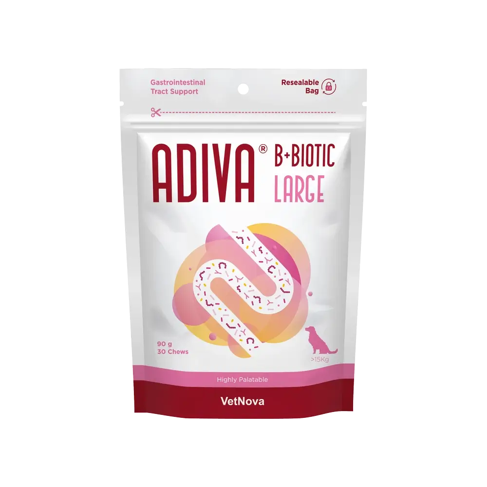 Vetnova Adiva B+Biotic Groß, 30 Kauartikel