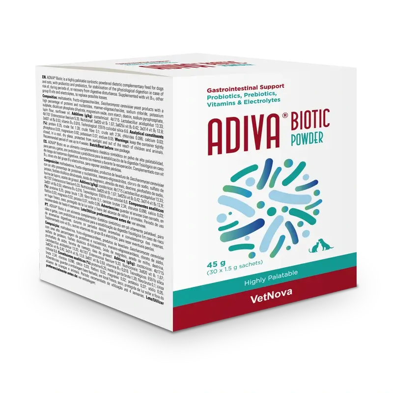 Vetnova Adiva Biotic-Pulver Umschläge 30X1,5G