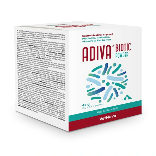 Vetnova Adiva Biotic-Pulver Umschläge 30X1,5G