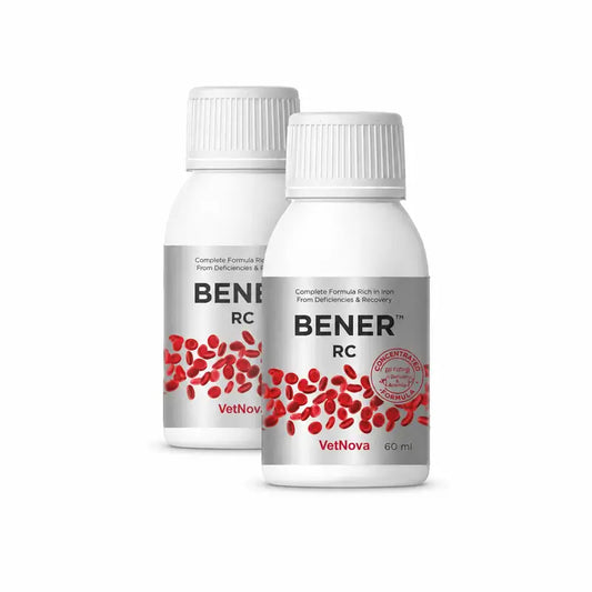 Vetnova Bener Rc Pack 2 x 60 ml, für Hunde und Katzen.
