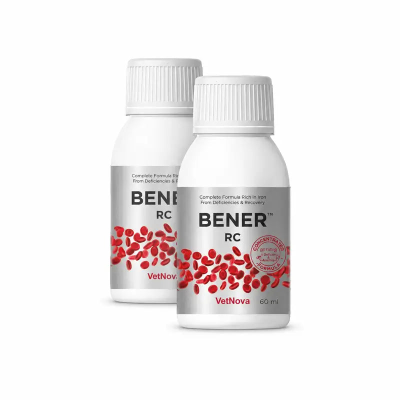 Vetnova Bener Rc Pack 2 x 60 ml, für Hunde und Katzen.
