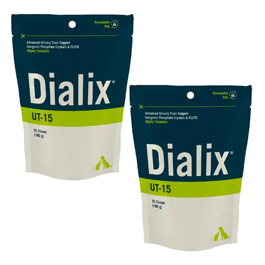 Vetnova Dialix UT-15, Packung 2 x 30 Kaugummis