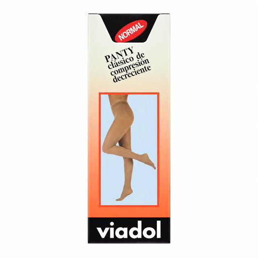 Viadol Strumpfhosen Normal Beige Damengröße