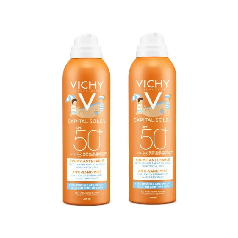 Vichy Capital Soleil Kinder Anti-Scratch Sun Mist Spf 50+, 2X200 Ml