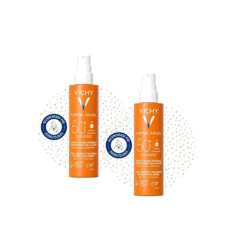 Vichy Capital Soleil Multischutz-Spray LSF 50, 200 ml, 2er-Pack