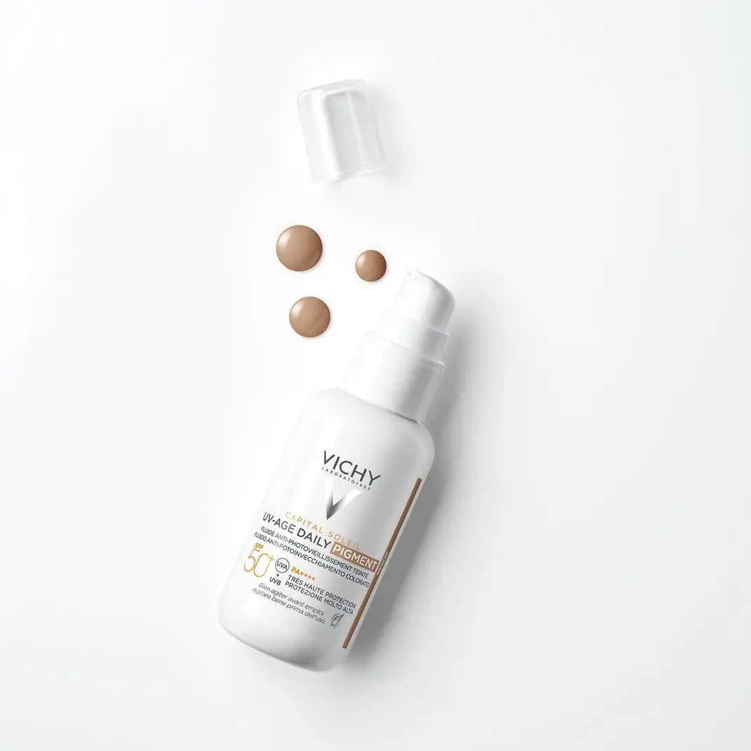 Vichy Capital Soleil Uv Age Tägliches Lichtschutzfluid Farbe Medium Spf 50 40Ml