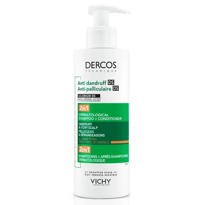 Vichy Dercos Anti-Schuppen Pflegendes Shampoo Ds 2 In 1, 390 ml