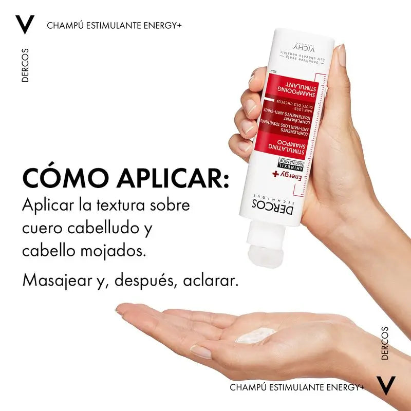 Vichy Dercos Technique Energy+ Stimulierendes Shampoo 200 ml