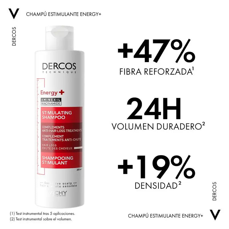 Vichy Dercos Technique Energy+ Stimulierendes Shampoo 200 ml