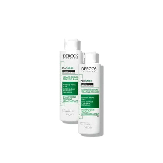Vichy Dercos Psolution Shampoo gegen Schuppen und Juckreiz, 2er-Pack