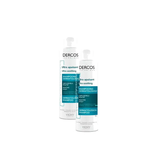 Vichy Dercos Ultra-beruhigendes Shampoo 200 ml, 2er-Pack