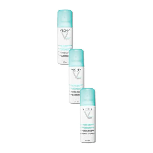Vichy 48-Stunden-Antitranspirant-Deo-Spray 125 ml, 3er-Pack