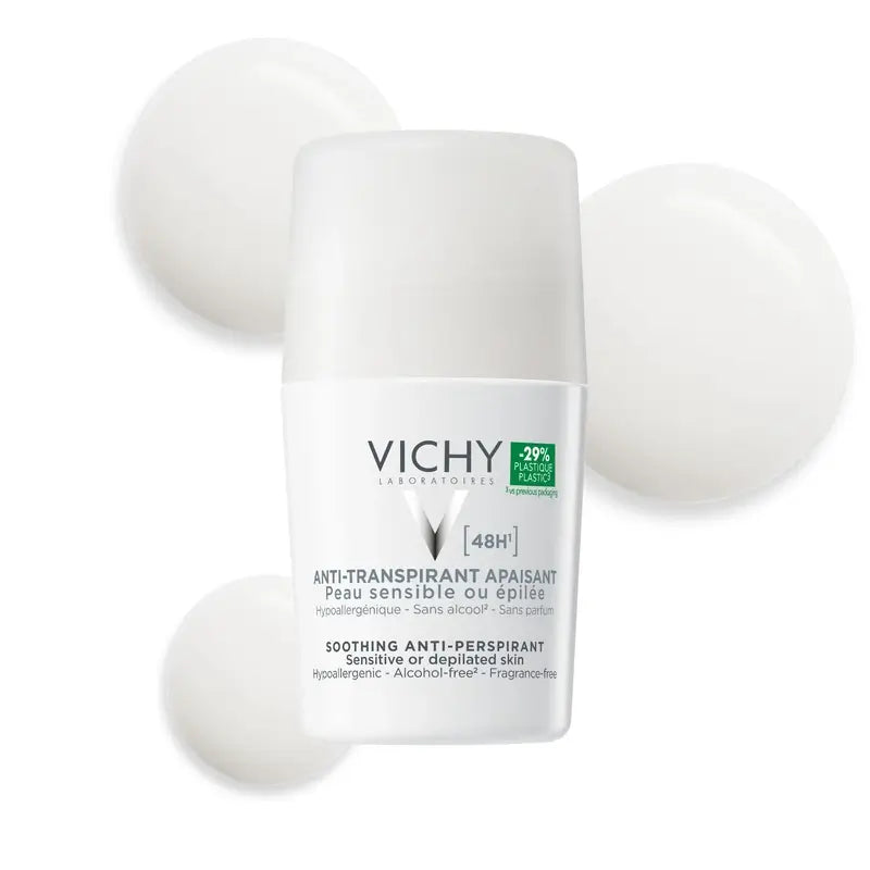 Vichy Anti-Transpirant Deodorant 48H Roll-On Empfindliche Haut 50 ml