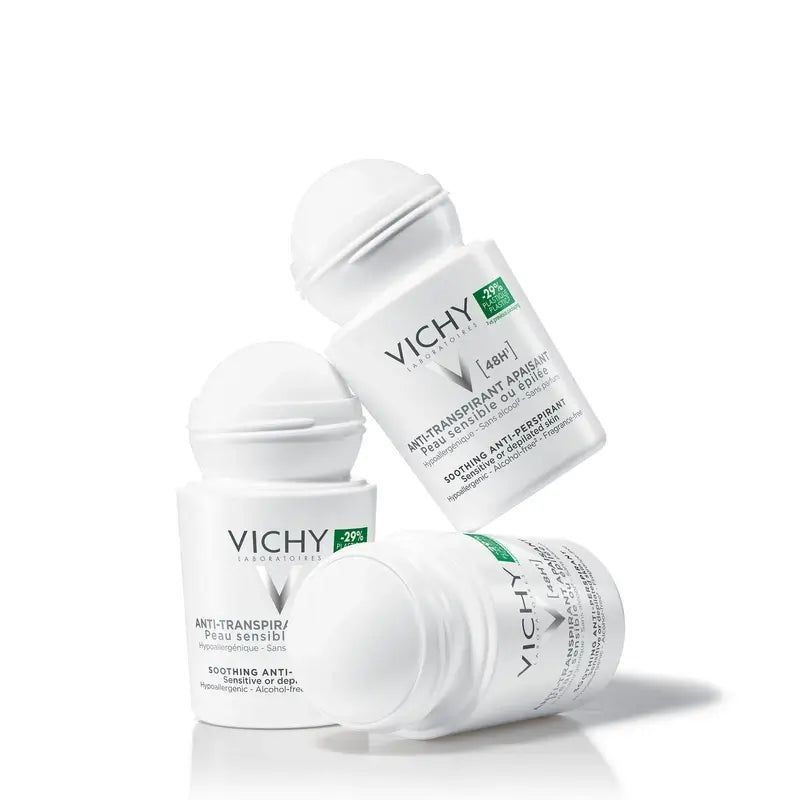 Vichy Anti-Transpirant Deodorant 48H Roll-On Empfindliche Haut 50 ml