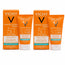 Vichy Duplo Capital Soleil Gesichtscreme Spf50+, 2X50 Ml