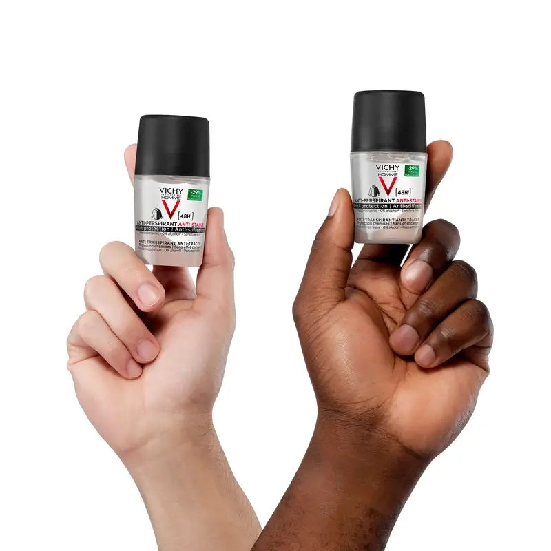 Vichy Homme 48H Anti-Transpirant und Anti-Fleck Deo Roll-On 50 ml