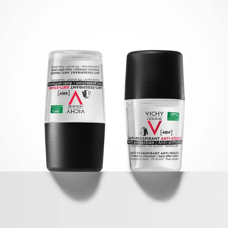 Vichy Homme 48H Anti-Transpirant und Anti-Fleck Deo Roll-On 50 ml