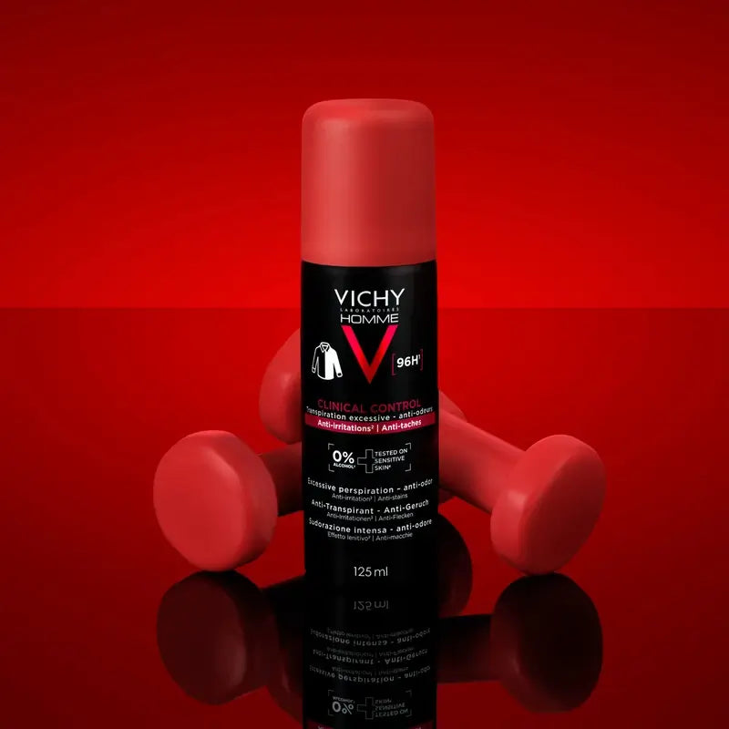 Vichy Homme Clinical Control 96h Antitranspirant-Spray, 125 ml