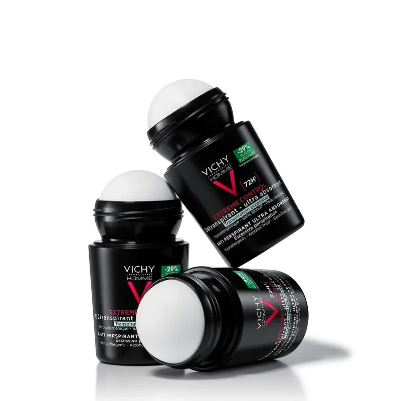 Vichy Homme Extreme Control Anti-Transpirant Deodorant 72H Roll-On 50 ml