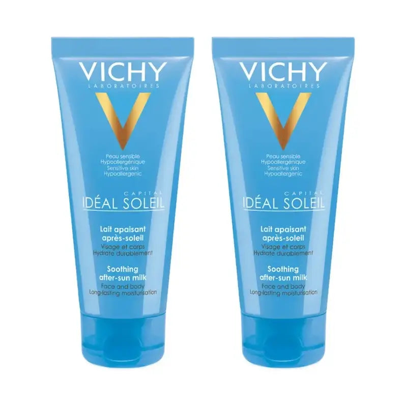 Vichy Idéal Soleil Beruhigende Aftersun-Milch, 2X300 Ml