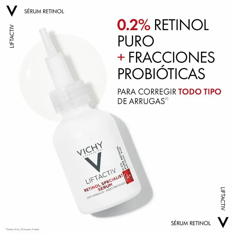 Vichy Liftactiv Retinol Serum für tiefe Falten, 30 ml