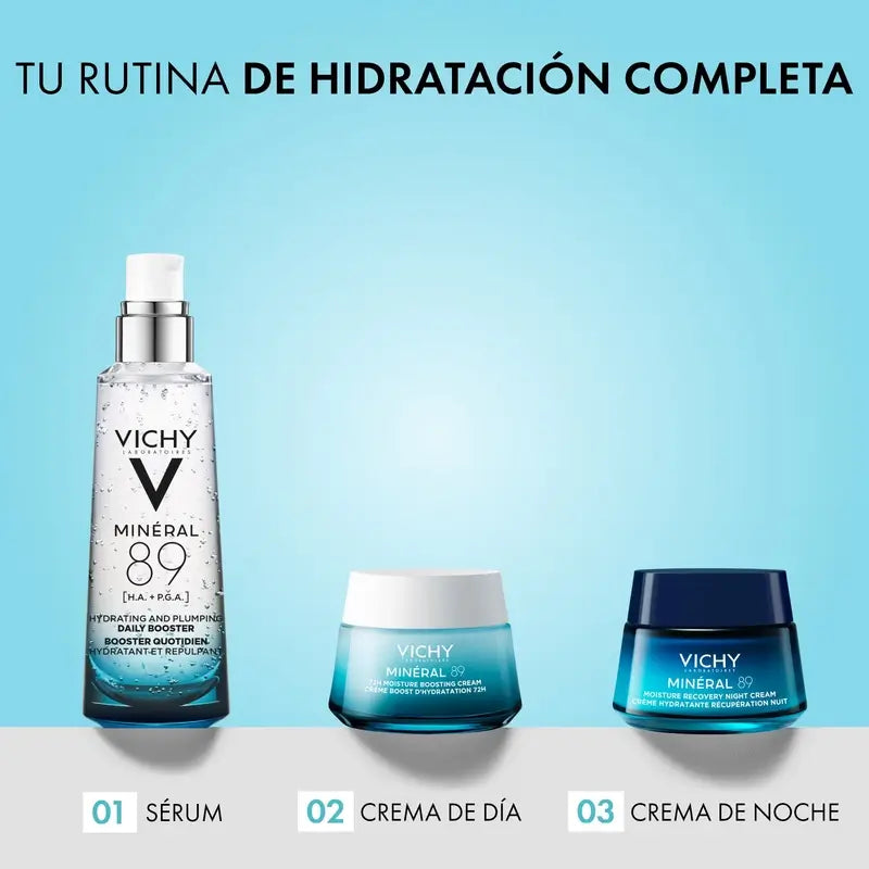 Vichy Minéral 89 Intensive Feuchtigkeitspflege Gesicht 50 ml