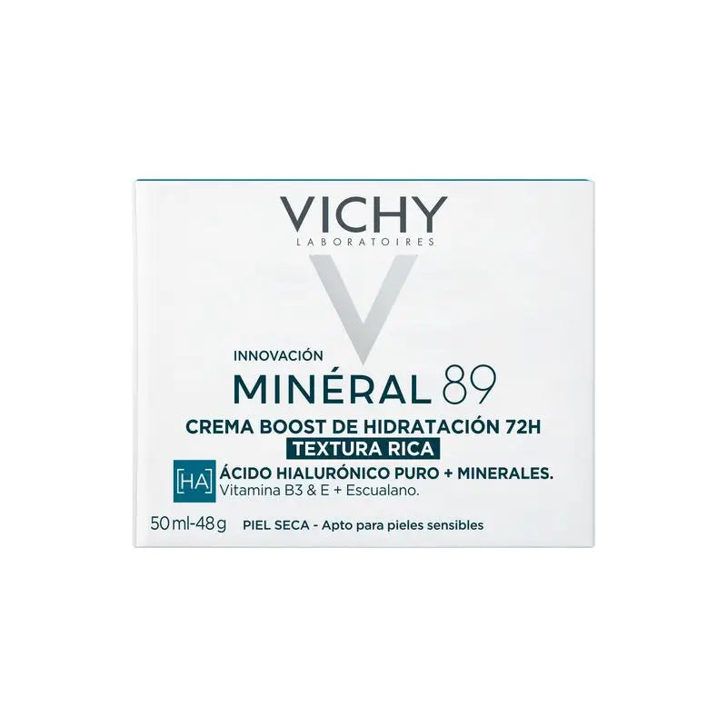 Vichy Minéral 89 Rich 72H Feuchtigkeitscreme, 50 ml
