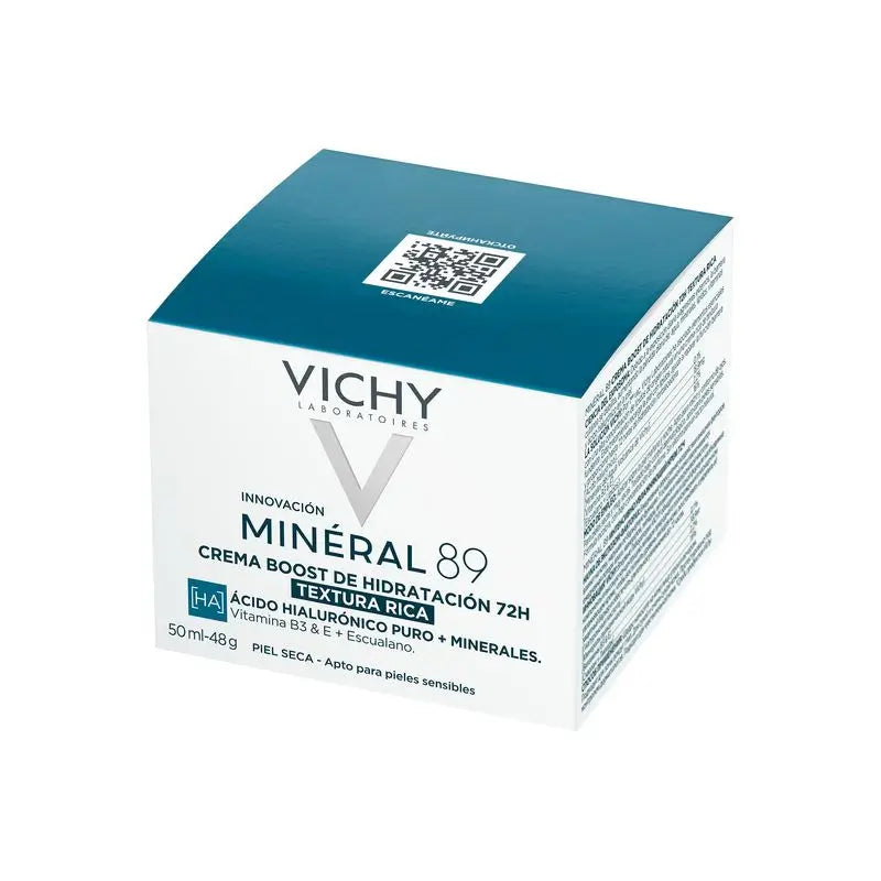 Vichy Minéral 89 Rich 72H Feuchtigkeitscreme, 50 ml
