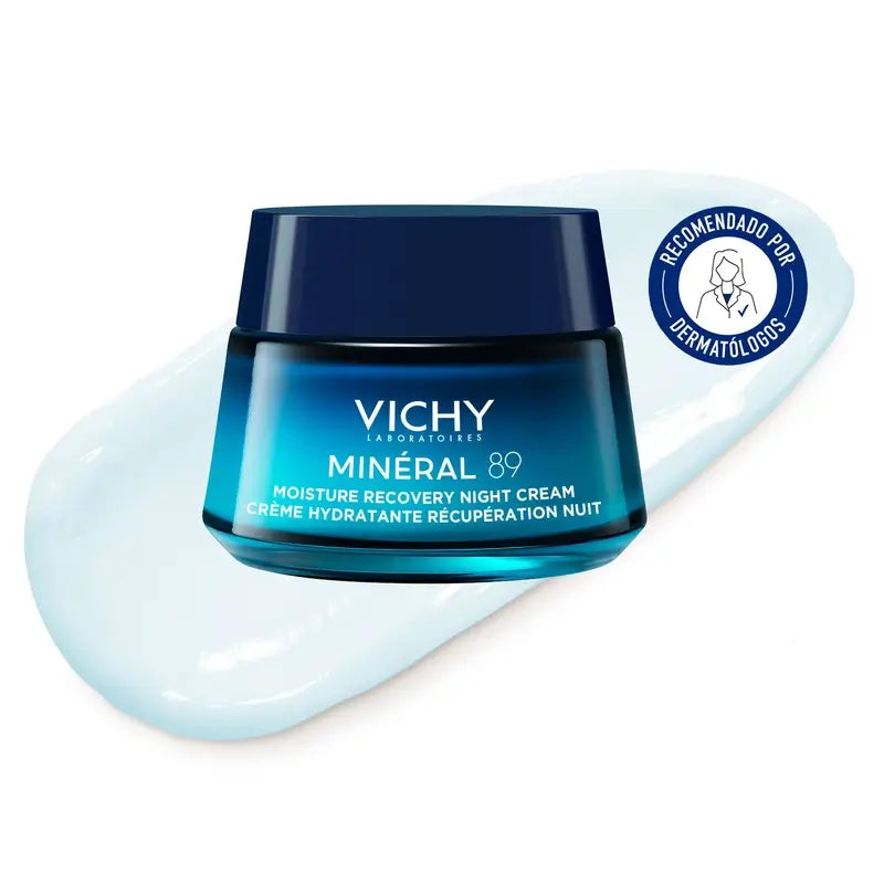 Vichy Mineral 89 Melatonin Recovery Night Moisturiser, 50 ml