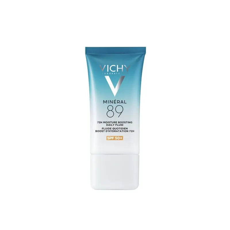 Vichy Minéral 89 Tägliches Feuchtigkeitsfluid 72H Spf50+, 50 ml