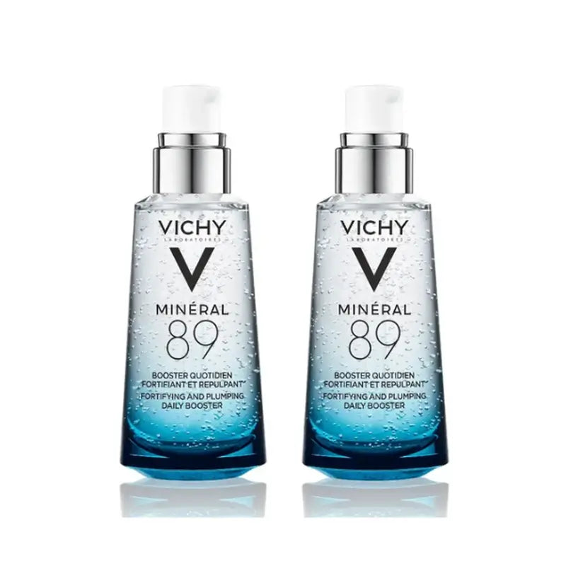 Vichy Minéral 89 Intensiv feuchtigkeitsspendende Gesichtspflege, 2x50 ml
