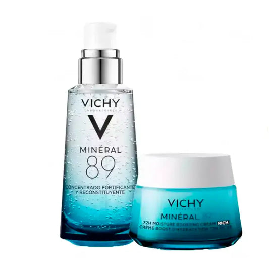 Vichy Mineral 89 Feuchtigkeitspflege-Routine