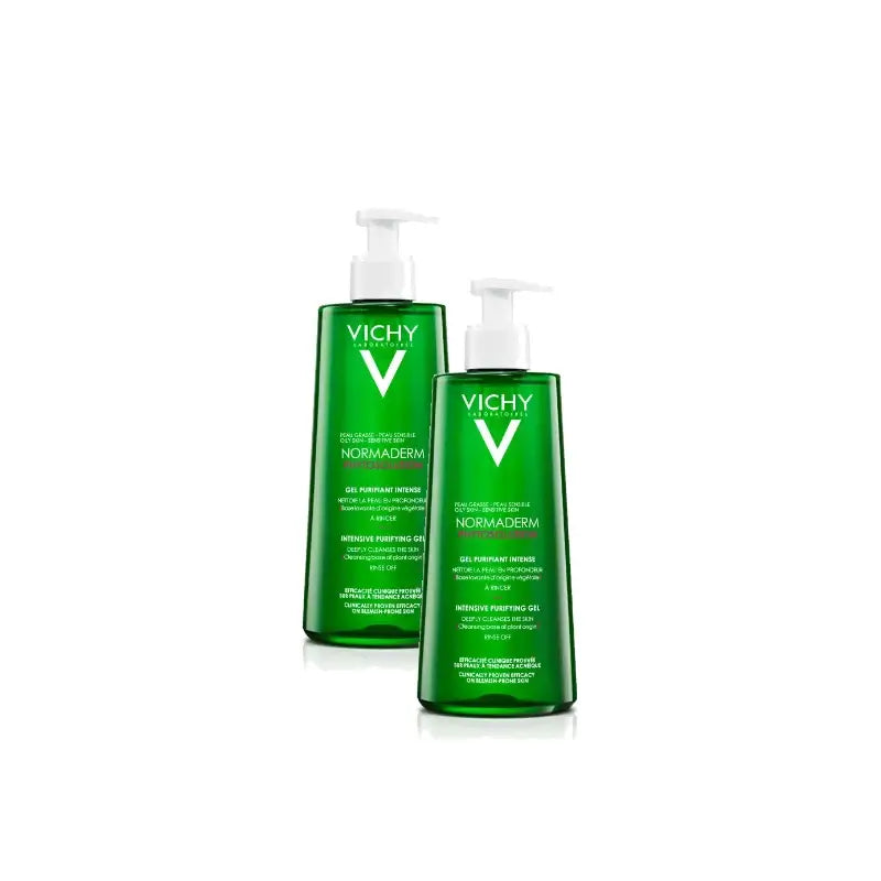 Vichy Normaderm Phytosolution Reinigendes Gel mit Salicylsäure 400 ml, 2er-Pack