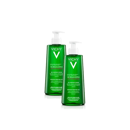 Vichy Normaderm Phytosolution Reinigendes Gel mit Salicylsäure 400 ml, 2er-Pack