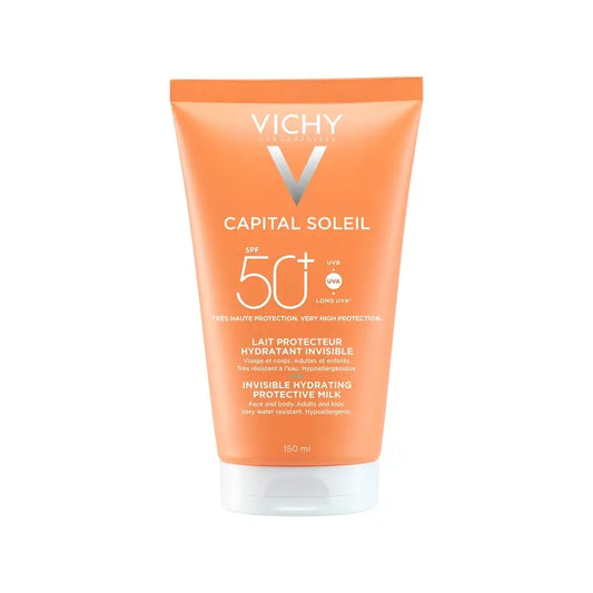 Vichy Solar Capital Soleil Feuchtigkeitsspendende Sonnenschutz-Milch Spf 50+ , 150 ml