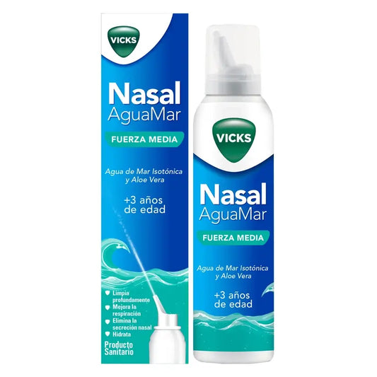 Vicks Nasal Nasenspritze mittlere Stärke, 120 ml