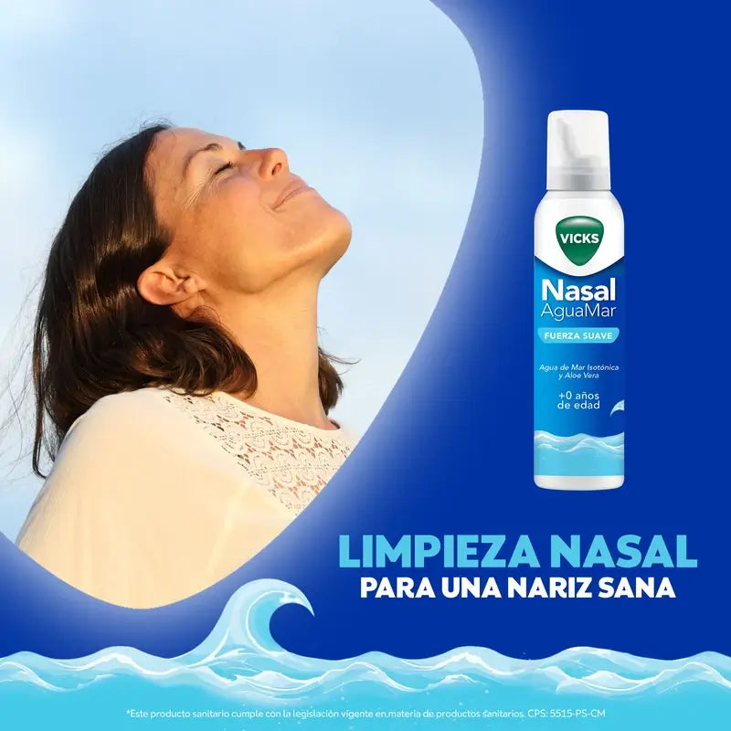 Vicks Nasal Nasenspritze Mild Strength , 120 ml