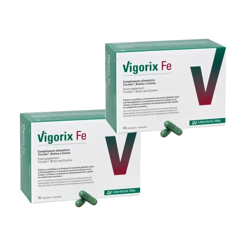 Vigorix Fe Packung mit 2 x 90 Kapseln