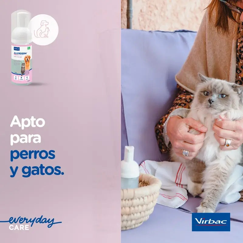 Virbac Allerderm No Rinse-Reinigungsschaum, 100 ml